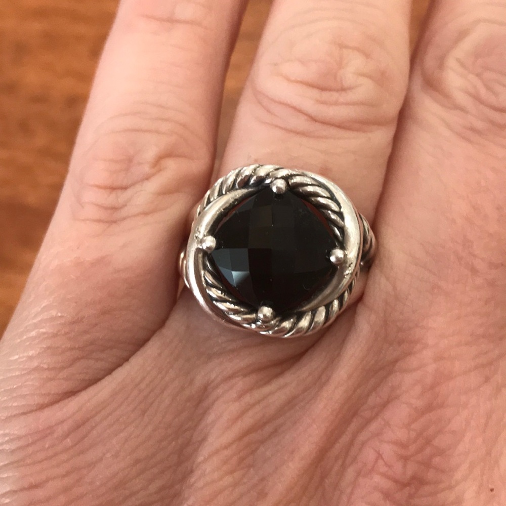 David Yurman Black Onyx Size 7